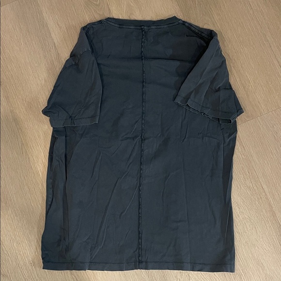 Anine Bing Charcoal T-Shirt with Eagle Graphic - Picture 2 of 4